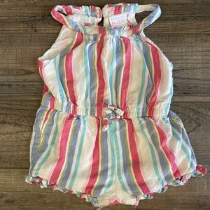 2T Striped Romper